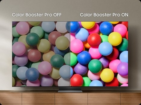 Samsung QE85Q8F QLED color booster pro